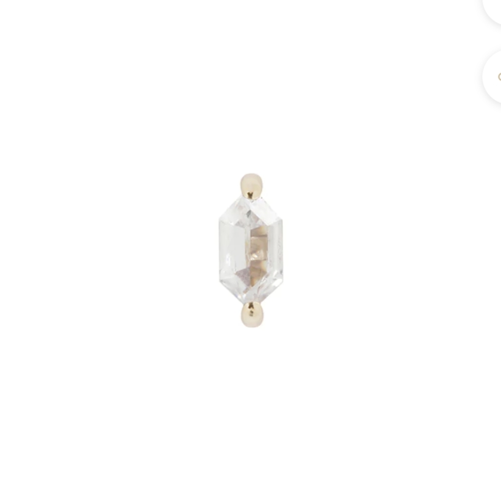 Buddha Jewelry Organics Oh My My Threadless End 14k gold